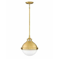 Hinkley Fletcher Orb Pendant 4834SA Small Coastal Lighting