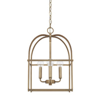 Capital Lighting Four Light Foyer Chandelier 527542AD Coastal Lighting