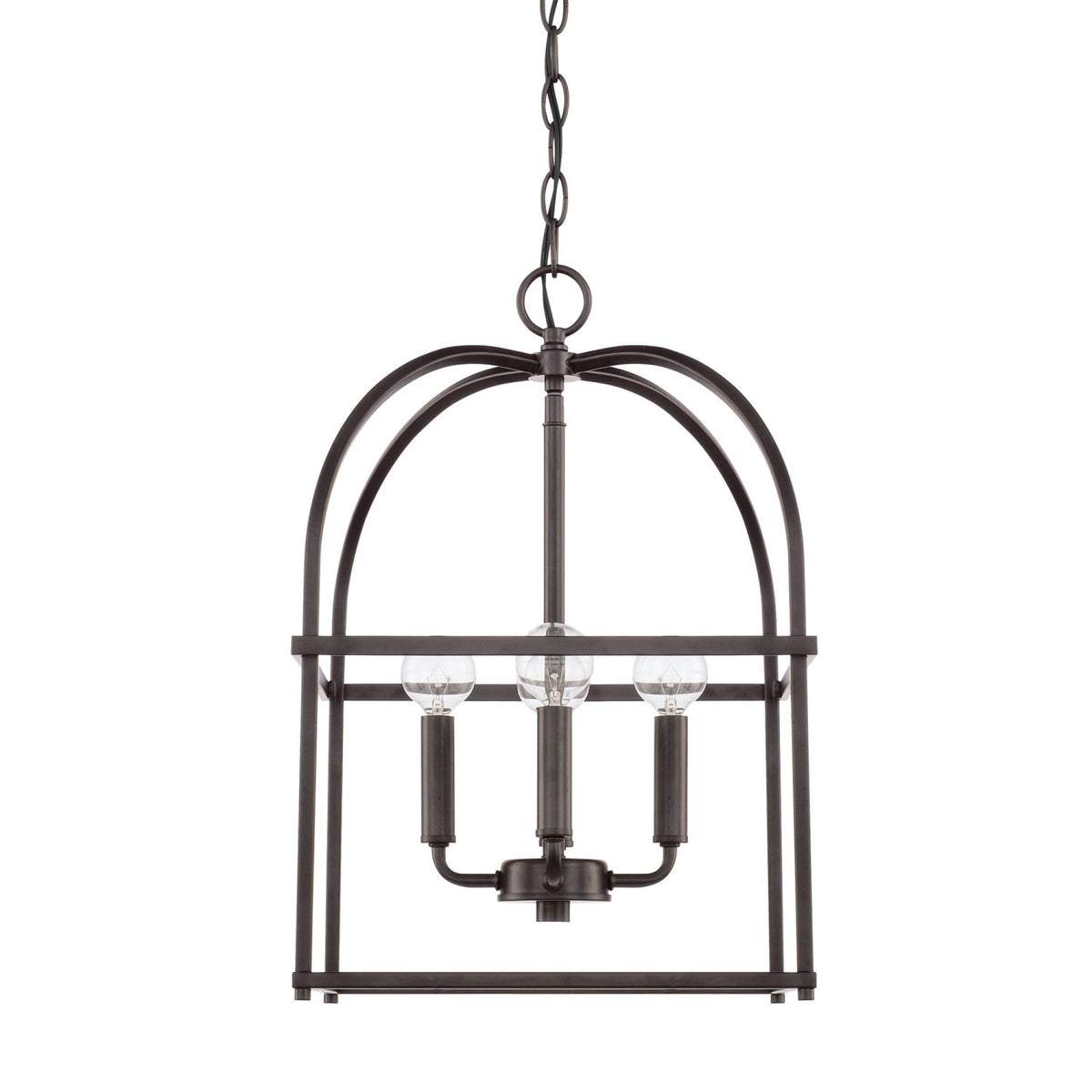 Capital Lighting Four Light Foyer Chandelier 527542BZ Coastal Lighting