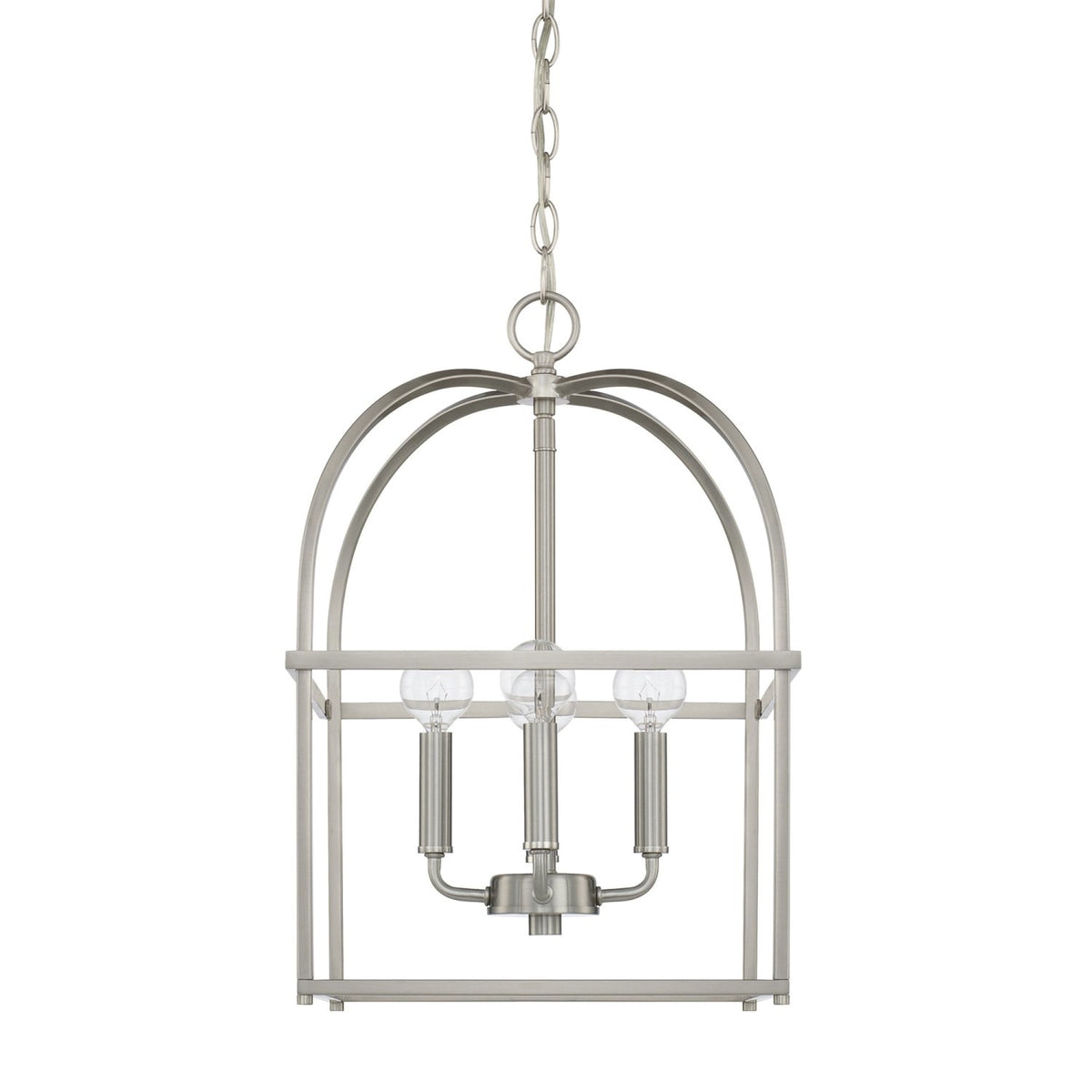 Capital Lighting Four Light Foyer Chandelier 527542BN Coastal Lighting