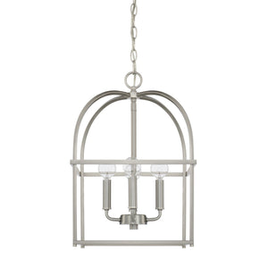 Capital Lighting Four Light Foyer Chandelier 527542BN Coastal Lighting