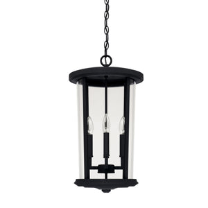 Capital Lighting Four Light Outdoor Hanging Lantern 926742BK Coastal Lighting