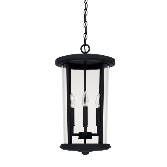Capital Lighting Four Light Outdoor Hanging Lantern 926742BK Coastal Lighting