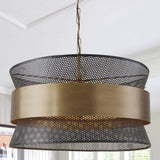 Capital Lighting Four Light Pendant 330447PK Coastal Lighting