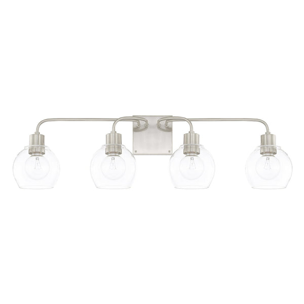 Capital Lighting Four Light Vanity 120041BN-426 Coastal Lighting