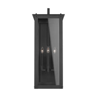 Capital Lighting Four Light Wall Mount 934642BK Coastal Lighting
