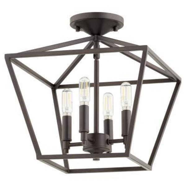 Quorum GABRIEL 4LT CMNT - OB 304-13-86 Coastal Lighting