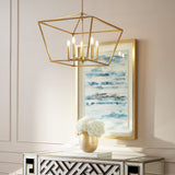 Quorum Gabriel 5 Light Chandelier 644-5-69 Coastal Lighting