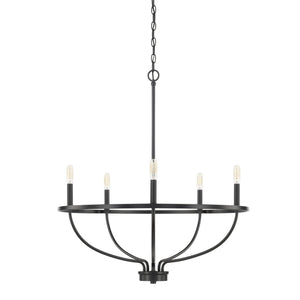 Capital Lighting Greyson Five Light Chandelier 428551MB Coastal Lighting