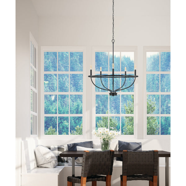 Capital Lighting Greyson Five Light Chandelier 428551MB Coastal Lighting