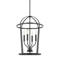 Capital Lighting Four Light Foyer Chandelier 528541MB Coastal Lighting