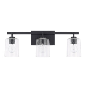 Capital Lighting Greyson Three Light Vanity Fixture 128531MB-449 Coastal Lighting
