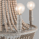 Capital Lighting Kayla Four Light Chandelier 429541MS Coastal Lighting