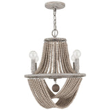 Capital Lighting Four Light Chandelier 429541MS Coastal Lighting