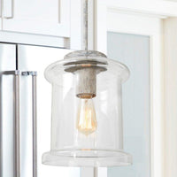 Capital Lighting Kayla One Light Pendant 329511MS Coastal Lighting