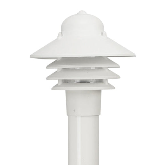 Coastal Lighting MARLEX WHITE BOLLARD S75TC-WH Coastal Lighting