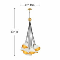 Hinkley Nula Chandelier 35906SHW Coastal Lighting