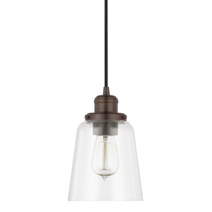 Capital Lighting One Light Mini-Pendant 3718BB-135 Coastal Lighting