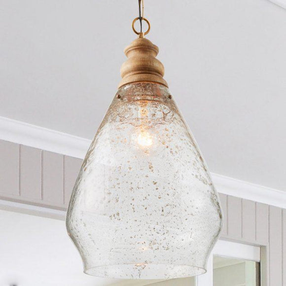 Capital Lighting One Light Pendant 330418LW Coastal Lighting