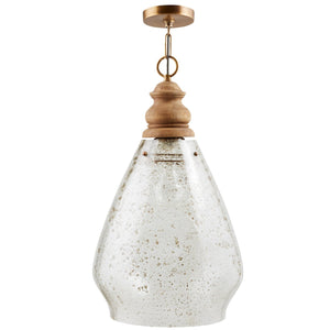 Capital Lighting One Light Pendant 330418LW Coastal Lighting