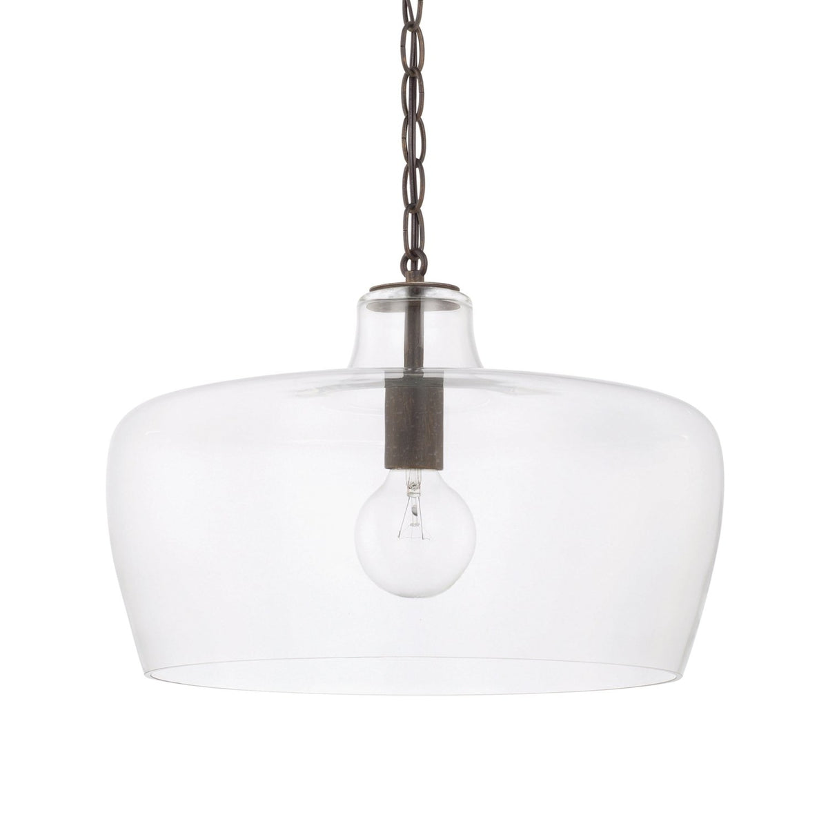 Capital Lighting One Light Pendant 329611NG Coastal Lighting