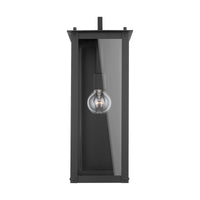 Capital Lighting One Light Wall Mount 934612BK Coastal Lighting