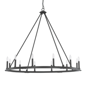 Capital Lighting Pearson 12 Light Chandelier 4912BI-000 Coastal Lighting