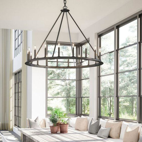 Capital Lighting Pearson 20 Light Chandelier 4913BI Coastal Lighting