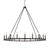Capital Lighting Pearson 20 Light Chandelier 4913BI Coastal Lighting