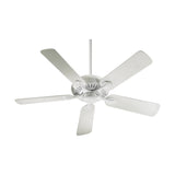 Quorum Pinnacle 52 Outdoor Patio Fan - Wet Rated - Studio White 191525-8 Coastal Lighting