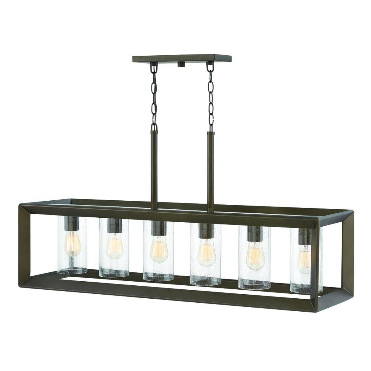 Hinkley Rhodes Outdoor Linear Chandelier 29306WB Coastal Lighting