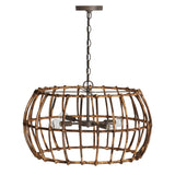 Capital Lighting 4 Light Pendant 335742BY Coastal Lighting