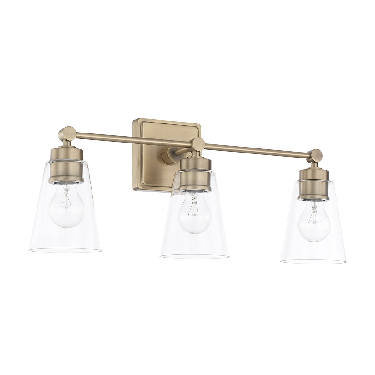 Capital Lighting Three Light Vanity 121831AD-432 Coastal Lighting