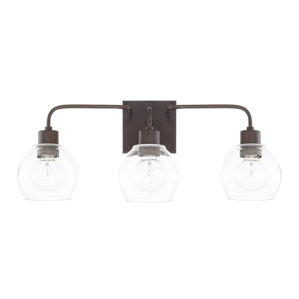 Capital Lighting Three Light Vanity 120031BZ-426 Coastal Lighting