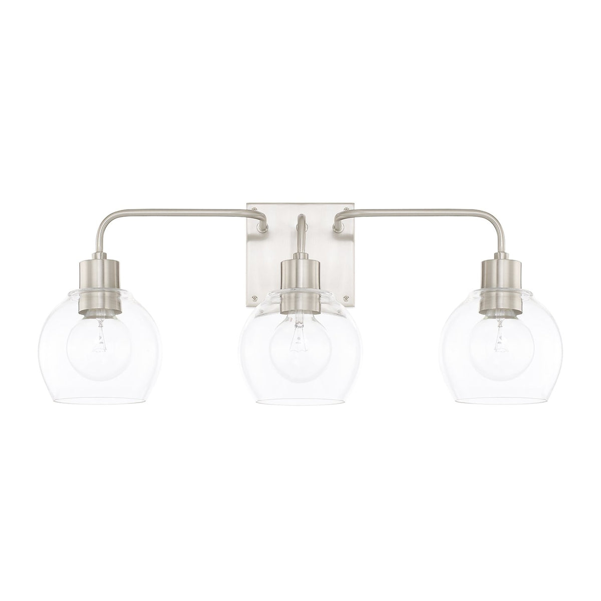 Capital Lighting Three Light Vanity 120031BN-426 Coastal Lighting