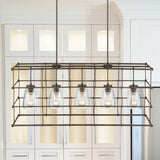 Capital Lighting Turner Five Light Island Chandelier 829751NG-462 Coastal Lighting