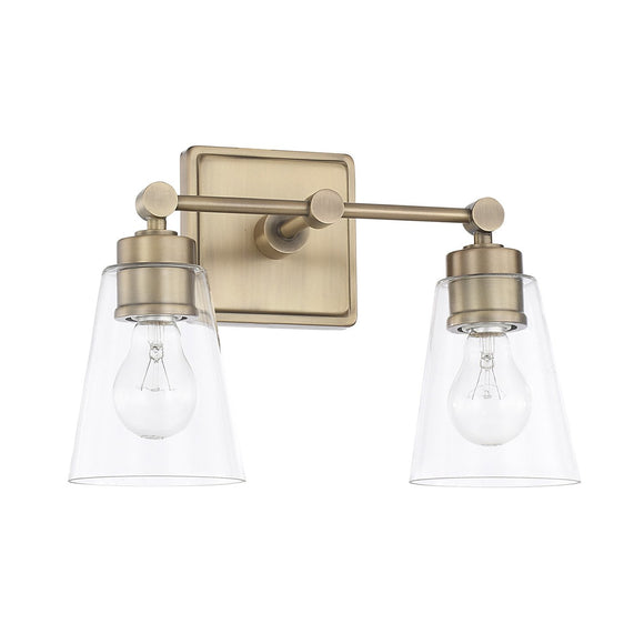 Capital Lighting Two Light Vanity 121821AD-432 Coastal Lighting
