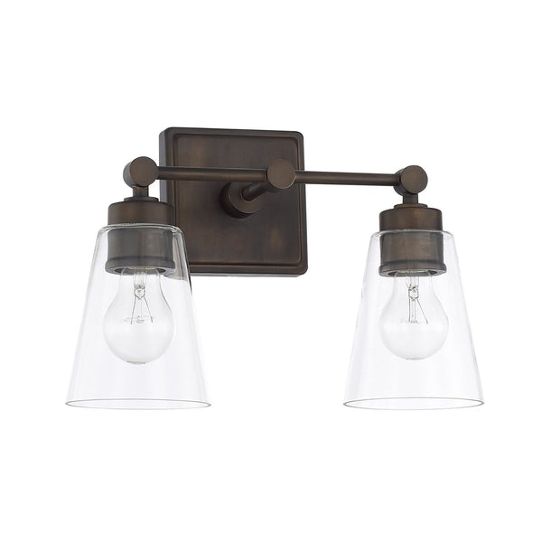 Capital Lighting Two Light Vanity 121821OB-432 Coastal Lighting