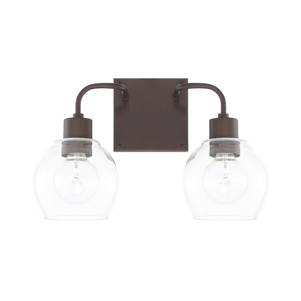 Capital Lighting Two Light Vanity 120021BZ-426 Coastal Lighting