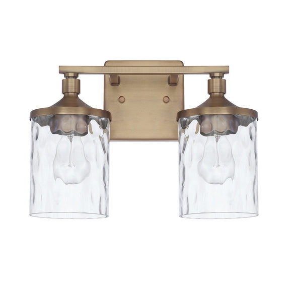 Capital Lighting Two Light Vanity Fixture 128821AD-451 Coastal Lighting
