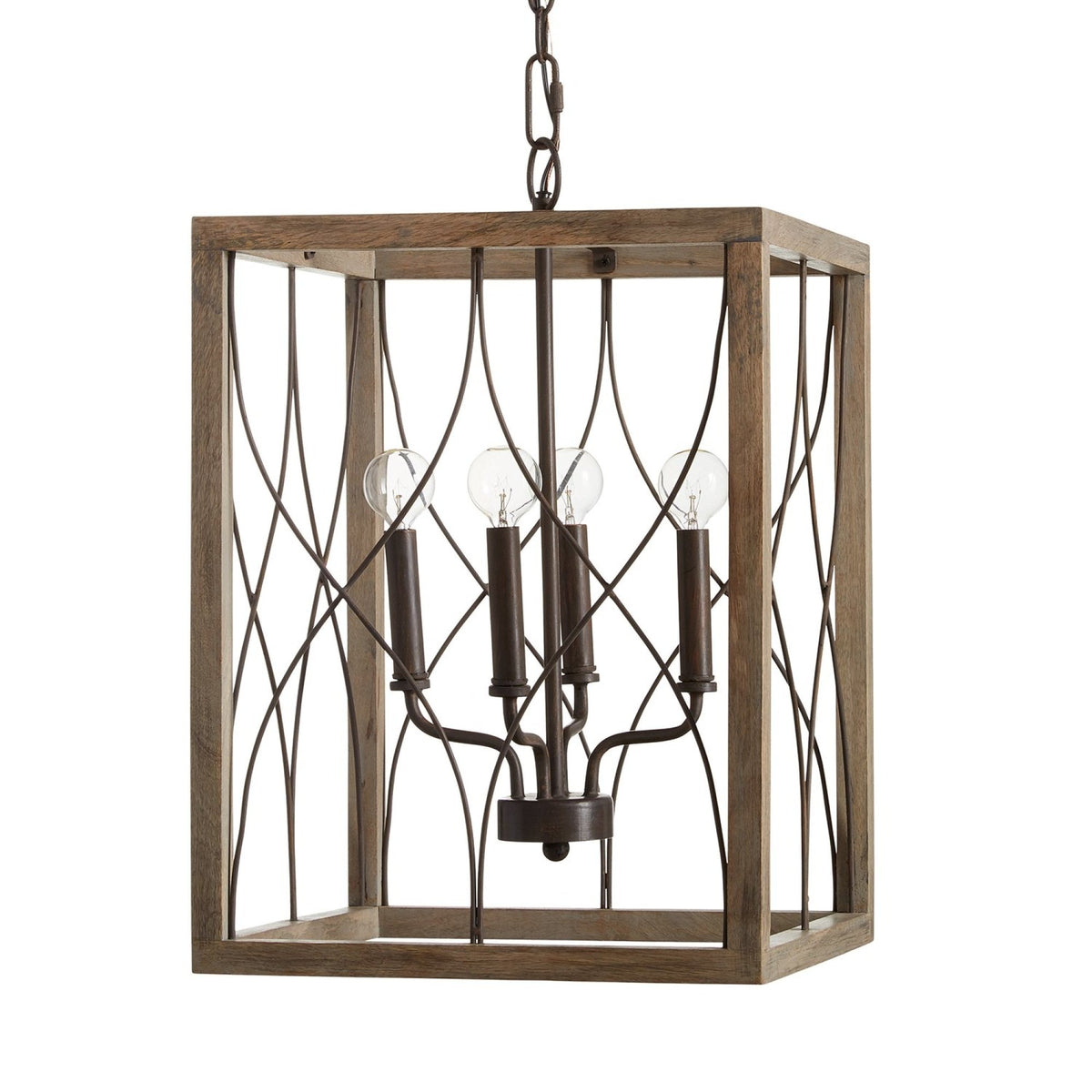 Capital Lighting Four Light Foyer Chandelier 529141NG Coastal Lighting