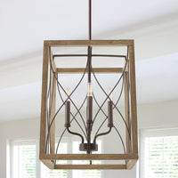 Capital Lighting Tybee Four Light Foyer Chandelier 529141NG Coastal Lighting